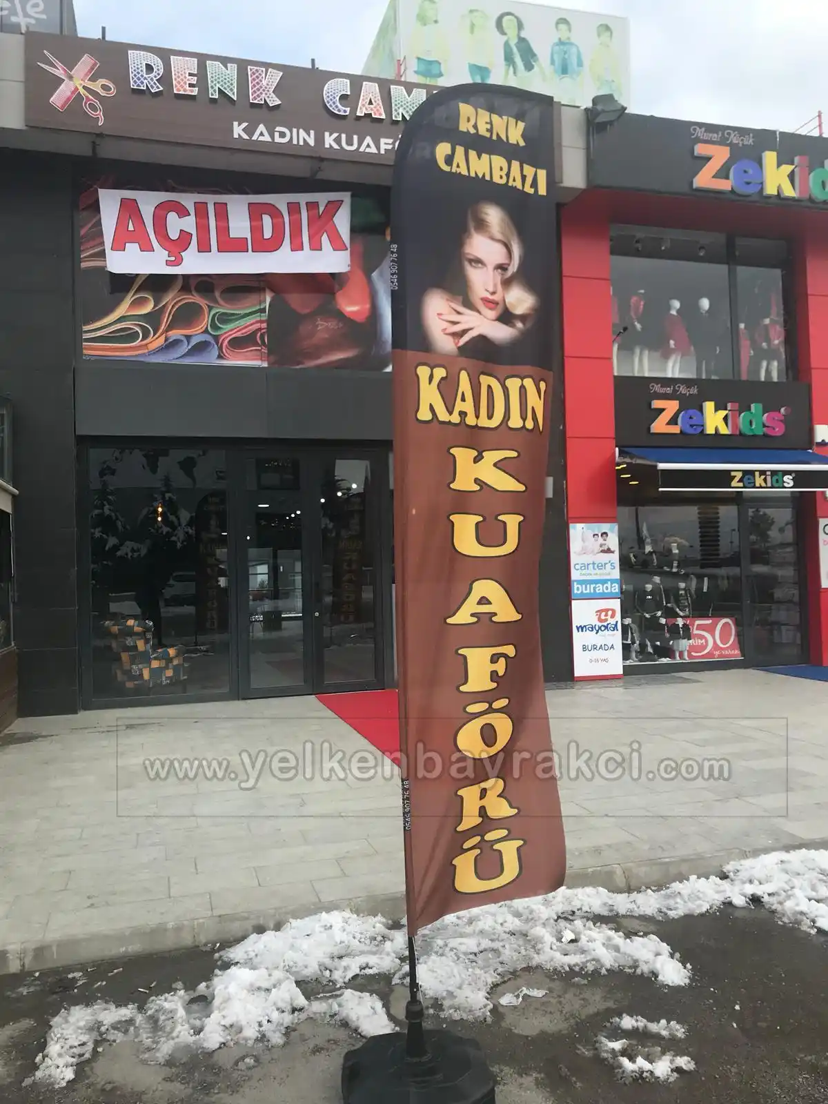 Bayan Kuaförü Yelken Bayrağı-2