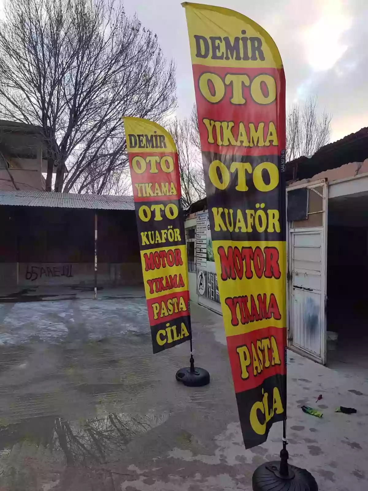 Oto Yıkama Yelken Bayrağı-23